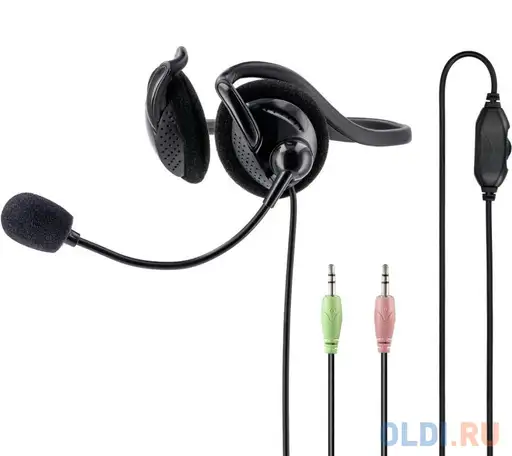 Наушники hama hs-100 черный 00139920, фотография 1