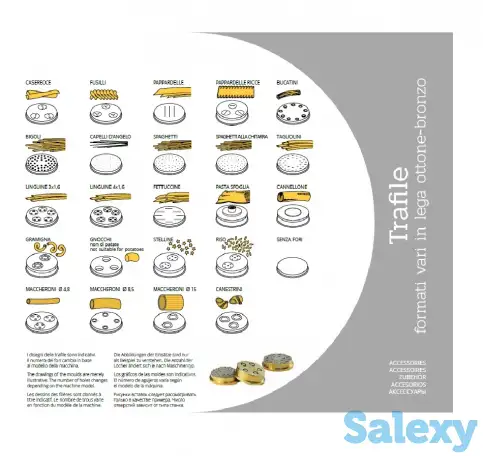 Автоматический макаронный пресс 25 кг/час MPF/8, фотография 2