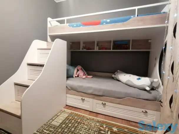 Продам срочно  двухярусную кровать Ривьера, фотография 2