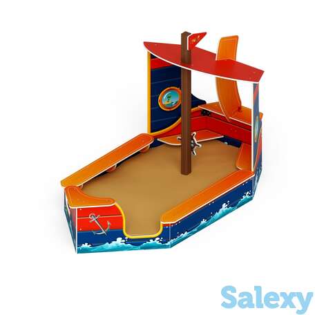 Песочница катерок ио 5.03.02-02, фотография 1