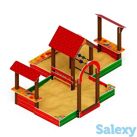 Песочный дворик большой ио 6.01.03-01, фотография 1