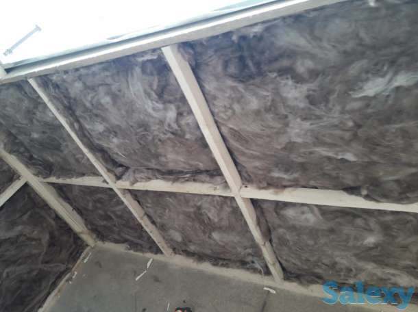 Балконы в Талгаре:утепление, обшивка сайдингом, отделка Мдф декор., фотография 2