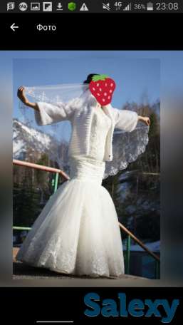 Продам свадебнон платье, фотография 4