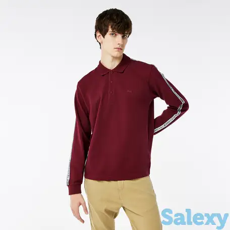 Мужское  поло lacoste их хлопка, фотография 1
