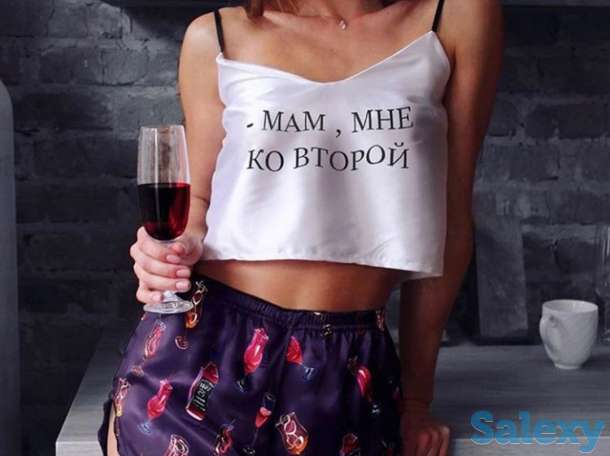 Женская пижама с принтом, фотография 7