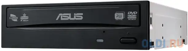 Привод для пк dvd±rw asus drw-24d5mt sata черный oem, фотография 1