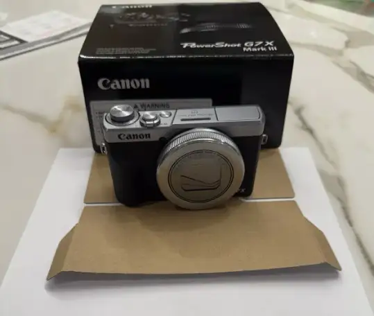 Цифровая камера Canon PowerShot G7 X Mark III, фотография 1