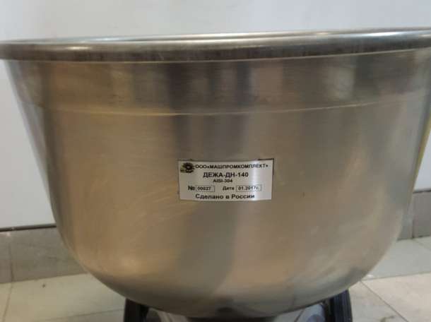 Тестомес Л4-ХТВ с дежой из нерж. стали (140 литров), фотография 2