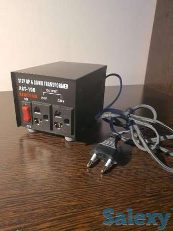 Трансформатор повыщающий- понижающий с 220V-110V  и  c 110V-220V  100watt, фотография 3
