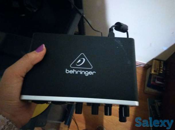 Продается Аудиоинтерфейс behringer, фотография 1