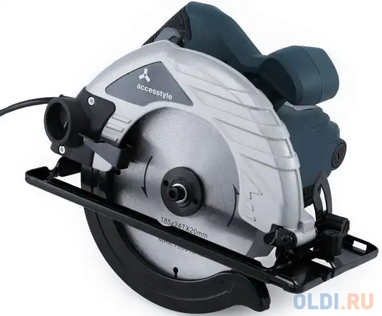 Дисковая пила accesstyle ds-a/185-1200w/sbs 1200 вт 185мм, фотография 1