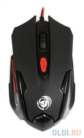 Мышь проводная dialog gan-kata mgk-10u чёрный usb, фотография 1