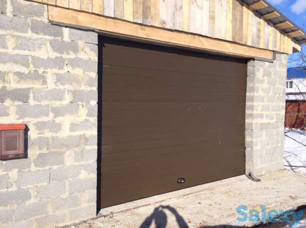 Гаражные секционные ворота для гаражей и производственных баз!ворота производителей Дорхан и алютех(Белоруссия), фотография 7