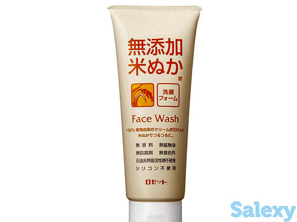 Пенка для умывания rosette additive-free rice face wash foam, фотография 1