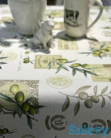 Шикарная итальянская скатерть Loneta Savona ширина 140 см, фотография 2