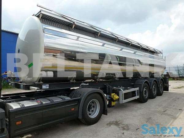 Автоцистерны-бензовозы нержавеющие, фотография 2