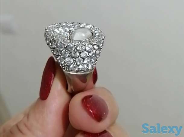 Кольцо серебро 925, фотография 1