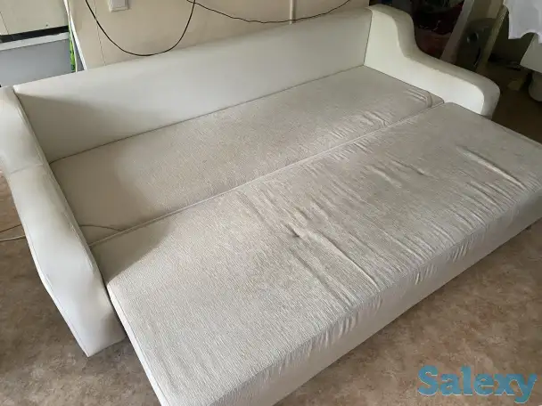 диван кожаный белый, фотография 7