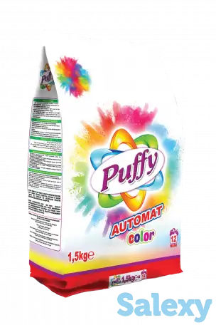 Стиральный порошок Puffy Color (Турция) в ассортименте (1,5кг; 3 кг; 4,5 кг; 6кг; 9 кг; 20 кг ), фотография 2