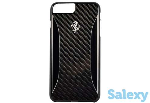 Чехол ferrari gt experience hard carbon-aluminium для iphone 7/8 plus (ferchcp7lbk). черный, фотография 2