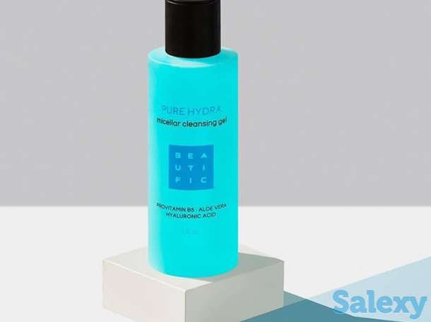 Гель для умывания beautific pure hydra micellar cleansing gel, фотография 3