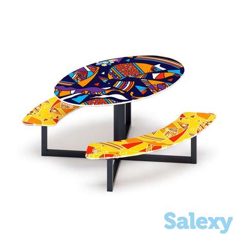 Столик детский (рыбы) мф 31.01.01-01, фотография 1