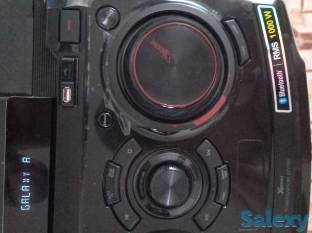 В отличном состояние.музыкальный центр виде савбуфера.есть караоке.аукс.DVD.микрафон 1.USB, фотография 2