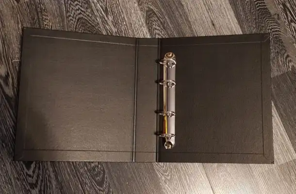 Альбом Стандарт формат Optima с широким корешком материал бумвинил, фотография 4