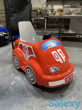 Машинки тележки для торгового центра с видео монитором, фотография 4