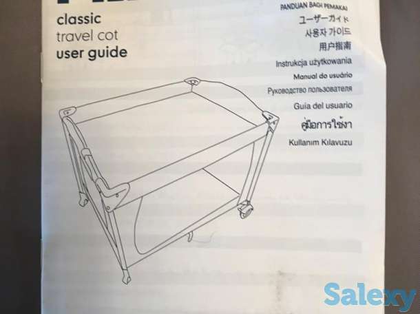 Манеж детский раскладной мобильный, фотография 6