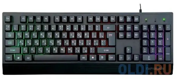 Клавиатура гарнизон gk-210g black usb, фотография 1
