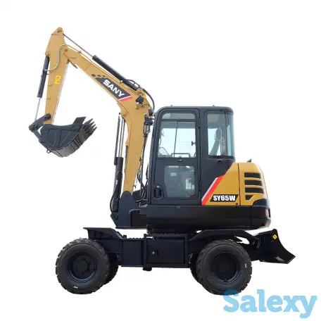 Колесный экскаватор SANY SY65, фотография 6