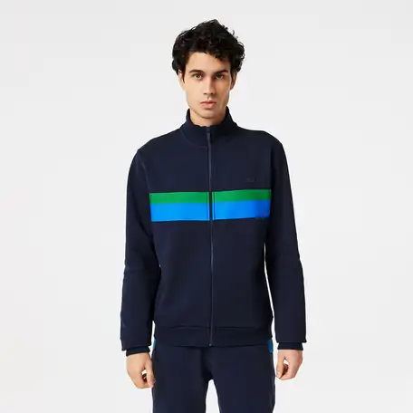 Мужская толстовка lacoste casual fit на молнии, фотография 1