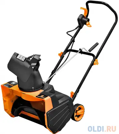 Снегоуборщик электрический carver ste 2146 2.1квт, фотография 1