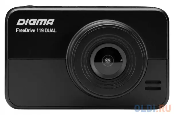 Видеорегистратор digma freedrive 119 dual черный 1.3mpix 1080x1920 1080p 140гр. gp2247, фотография 1