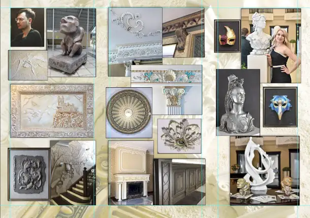 Продажа и изготовление гипсовой лепнины от производителя, фотография 1