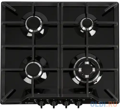 Варочная панель газовая gefest pvg 1212-02 k3 черный, фотография 1