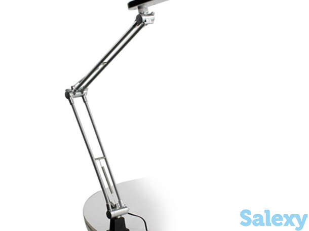 Светодиодный настольный светильник 7w 4000k на струбцине smartbuy sbl-dl-7-nwfix-silver, фотография 1