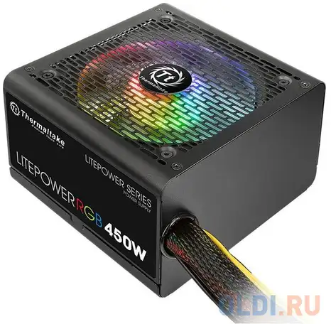 Блок питания thermaltake litepower rgb 450 вт, фотография 1