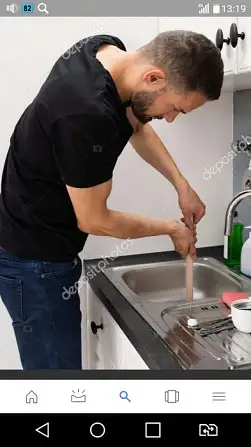 Сантехник установка сместителя, фотография 1