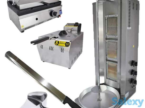 ГРИЛЬ КОНТАКТНЫЙ (тостер на 3-4донера)  электрический, фотография 1