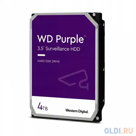 Жесткий диск western digital purple 4 tb wd42purz, фотография 1