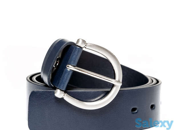 Ремень женский gloster dark blue, фотография 1