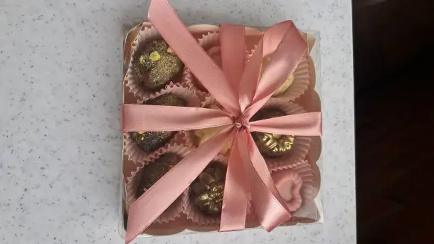 Авторские моти, бенто моти, дубайский шоколад, сладкие подарки, фотография 7