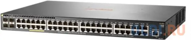 Коммутатор hp aruba 2930f switch управляемый 48 портов 10/100/1000mbps poe+ 4, фотография 1