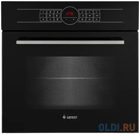 Электрический шкаф gefest da 622-04 a4s черный, фотография 1