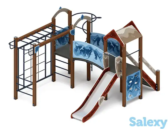 Рада (алтай) - дик 2.01.2.03-04 - игровой комплекс h=1200, фотография 1