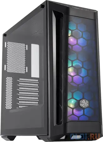 Корпус e-atx cooler master masterbox mb511 rgb mesh без бп серебристый, фотография 1