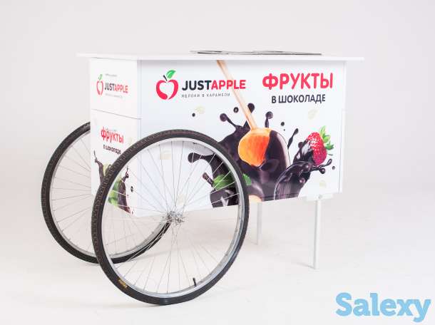 Тележка мармит для фруктов в шоколаде, фотография 2