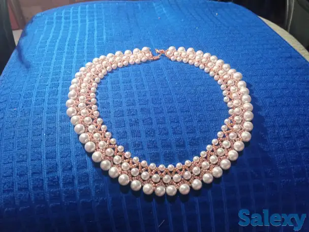 Продам коллекцию колье и серьги ручной работы недорого, фотография 5